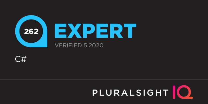 Pluralsight IQ C# Expert
