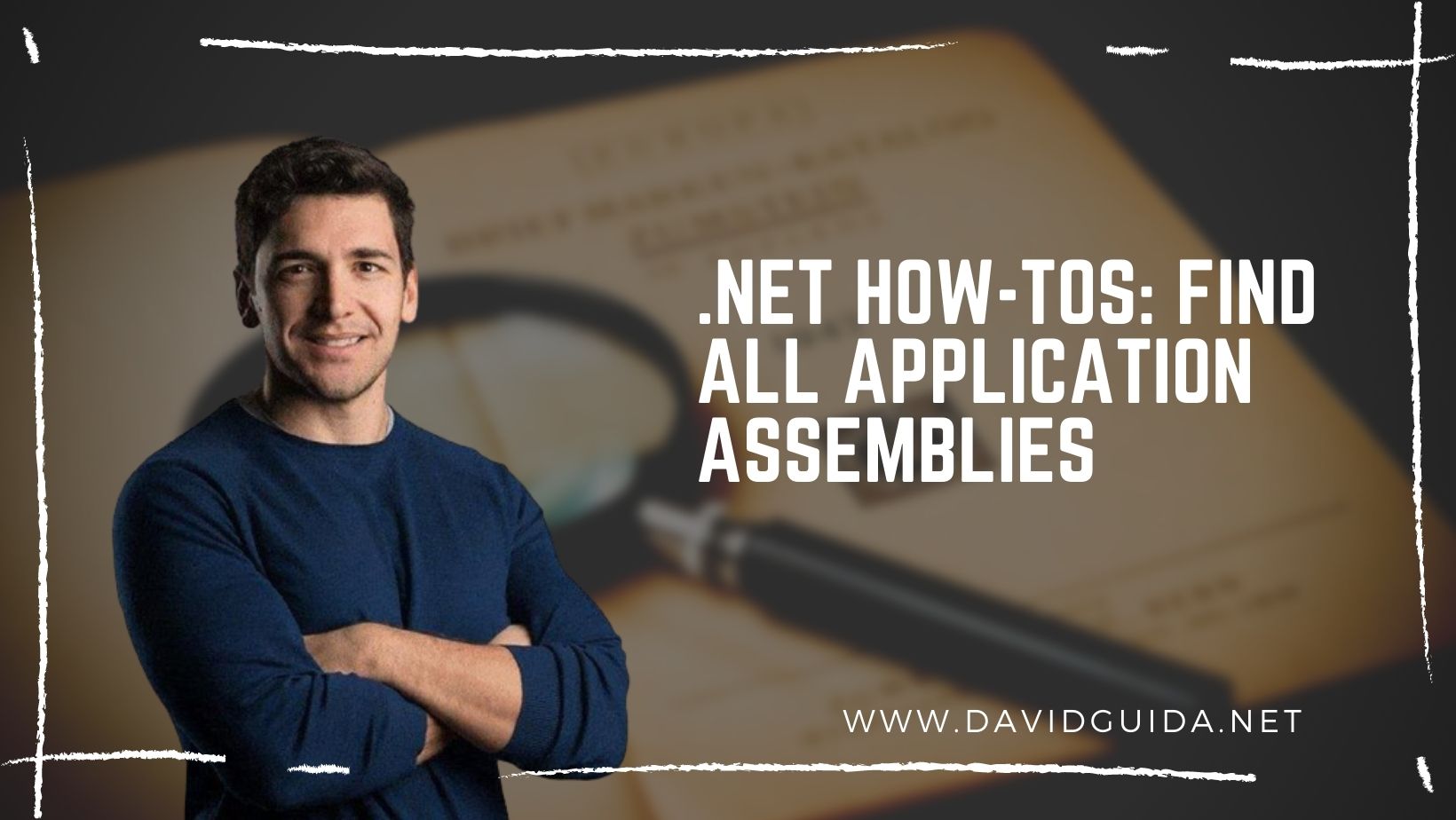 .NET How-Tos: find all application Assemblies .NET How-Tos: find all application Assemblies